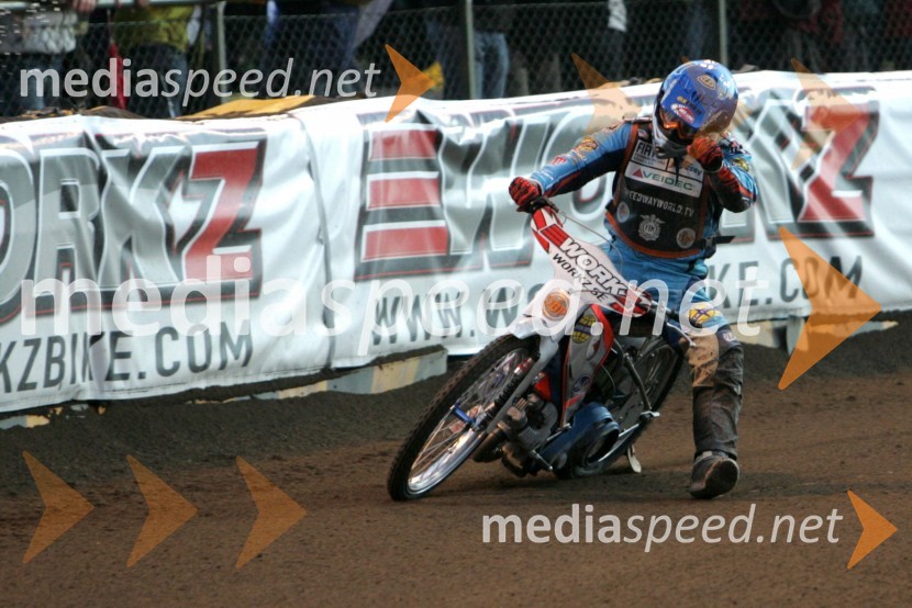 Greg Hancock (ZDA)SPEEDWAY GRAND PRIX, VN Švedske 2006, dirka
