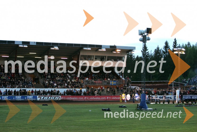 stadion kluba Smederna v švedski Eskilstuni   
 

SPEEDWAY GRAND PRIX, VN Švedske 2006, dirka