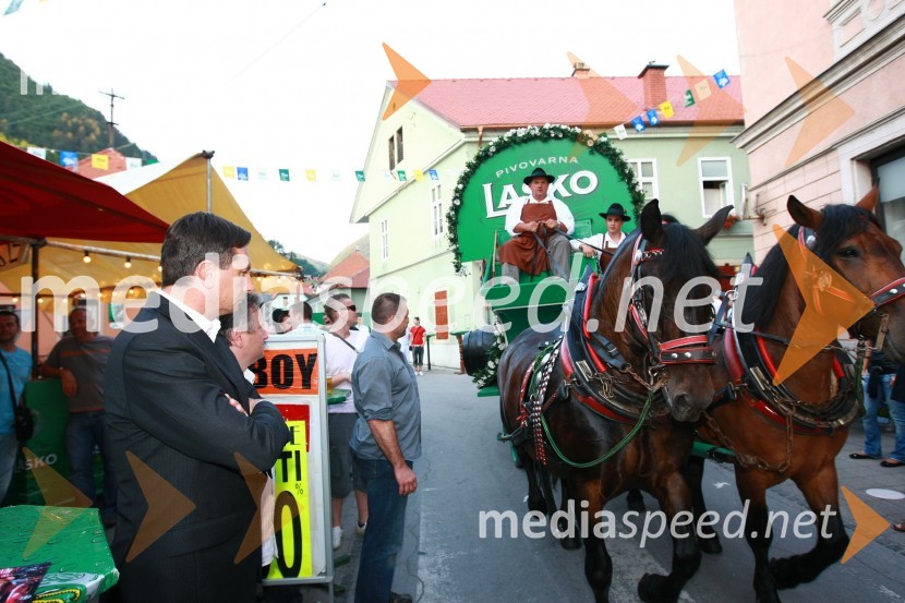 Borut Pahor, predsednik vlade Republike SlovenijePivo in cvetje 2010, otvoritev