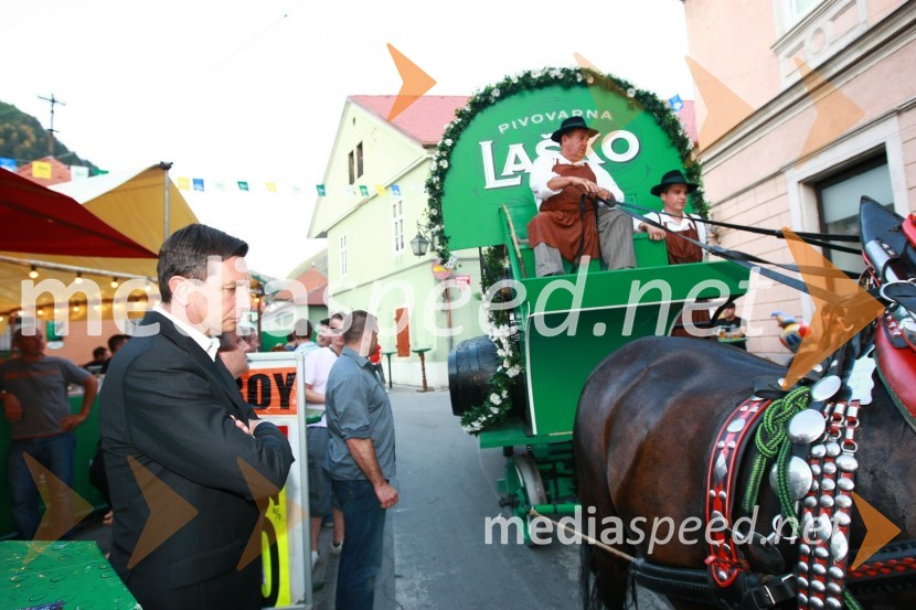 Borut Pahor, predsednik vlade Republike SlovenijePivo in cvetje 2010, otvoritev