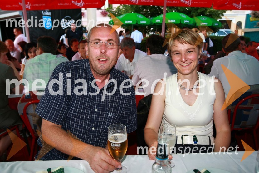 Janko Hočevar in Jana Prešeren, Aragon
Pivo in cvetje 2010, otvoritev