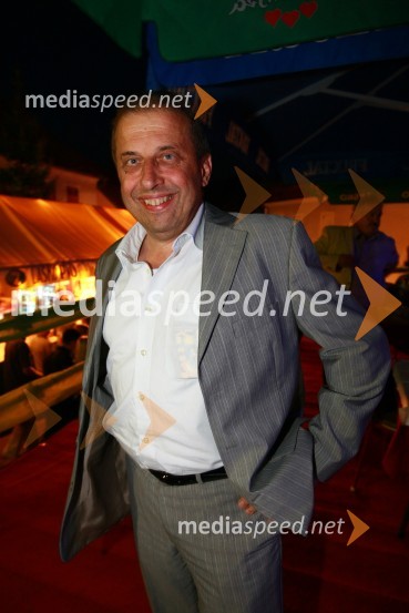 Peter Zavrl, član uprave družbe Mercator d.d.Pivo in cvetje 2010, otvoritev