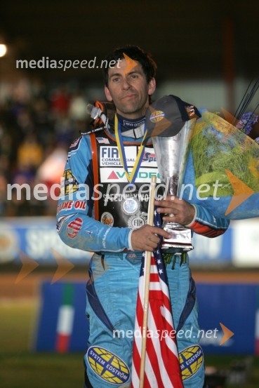 Greg Hancock (ZDA) drugo uvrščeni na VN ŠvedskeSPEEDWAY GRAND PRIX, VN Švedske 2006, dirka