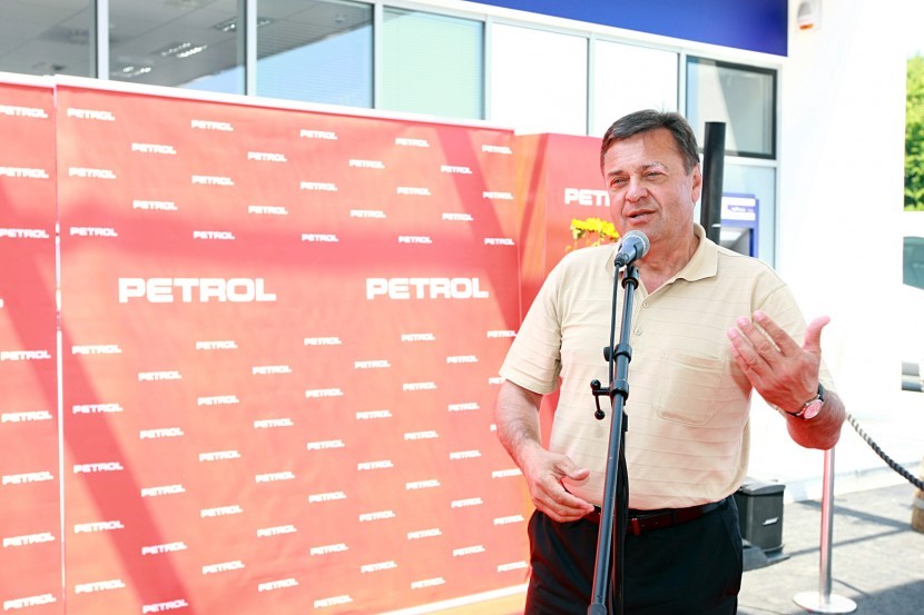 Zoran Jankovič, župan Mestne občine LjubljanaPetrol odprl nov bencinski servis na Litijski cesti v Ljubljani