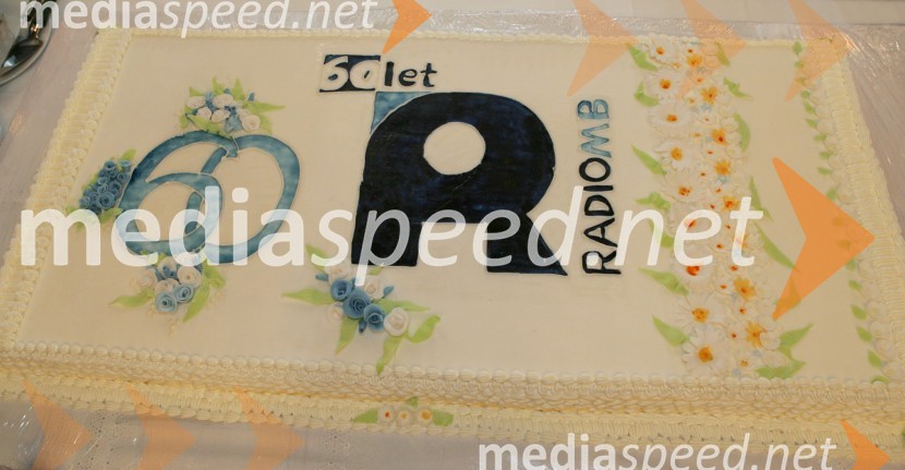 Slavnostna torta
Radio Maribor 60 let, SNG Maribor