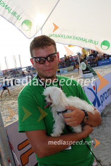Miha Jeraj, sooorganizator BeachMaster 2010BeachMaster 2010