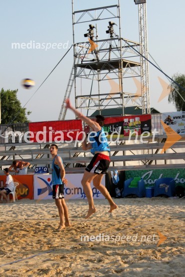 Gregor Perhaj in Vid Jakopin, odbojkarja na mivki
BeachMaster 2010