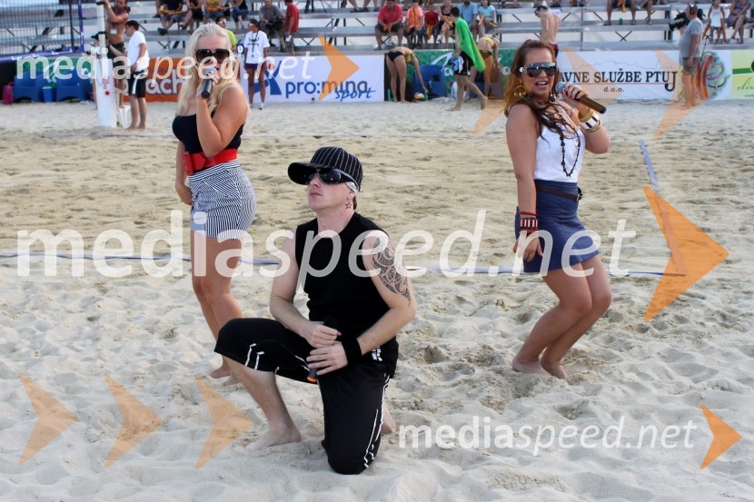 Mateja Malnar, Steffanio in Sara Lednik, skupina SexplosionBeachMaster 2010