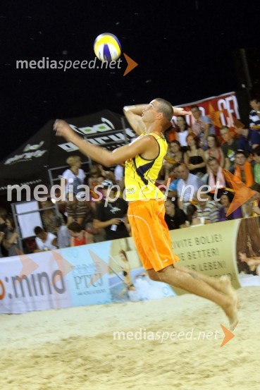 Alen Pajenk, odbojkar na mivkiBeachMaster 2010