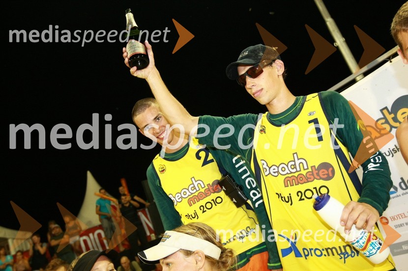 Alen Pajenk in Nejc Zemljak, zmagovalcaBeachMaster 2010