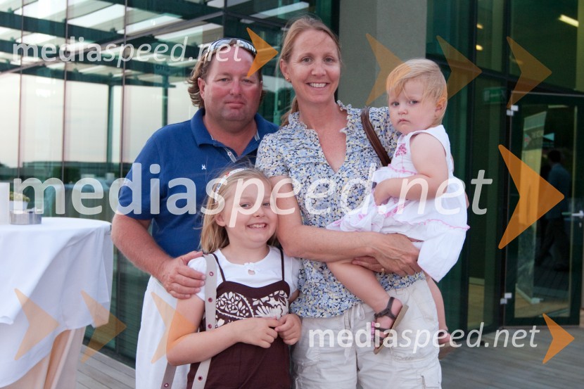 Michael Reardon, The ocean racing club, soproga Barbara, hčerki Madeline in MariellaExtreme 40, svetovno prvenstvo jadralcev