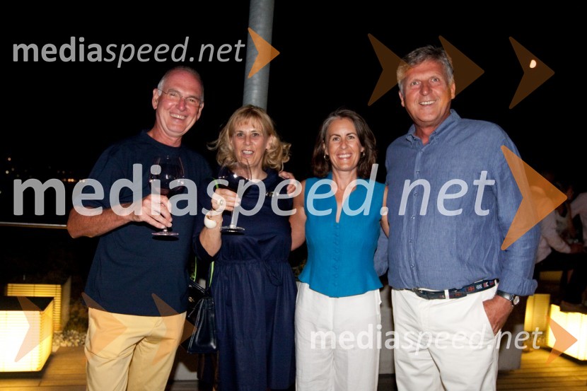 Bob Anderson, Bruna Nardelli, Fiona Anderson in Marjan MatevljičExtreme 40, svetovno prvenstvo jadralcev