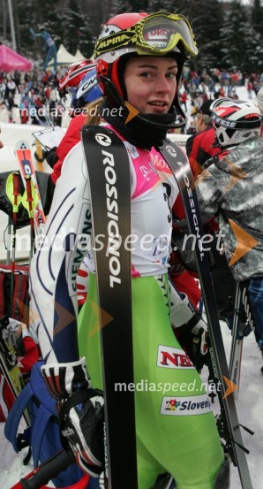 Smučarka Tina MazeTina Maze, smučarka