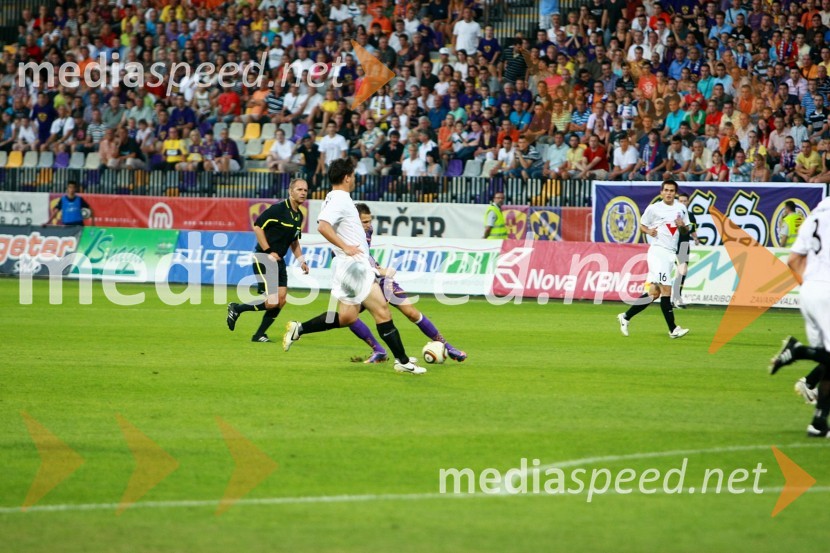 Nogometaša NK Videoton in NK MariborNK Maribor - Videoton, 3. krog kvalifikacij za Ligo Europa