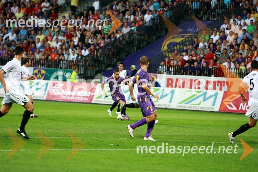 Nogometaši NK Videoton in NK MariborNK Maribor - Videoton, 3. krog kvalifikacij za Ligo Europa