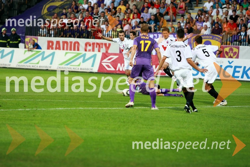 Nogometaši NK Videoton in Dalibor Volaš, nogometaš NK MariborNK Maribor - Videoton, 3. krog kvalifikacij za Ligo Europa