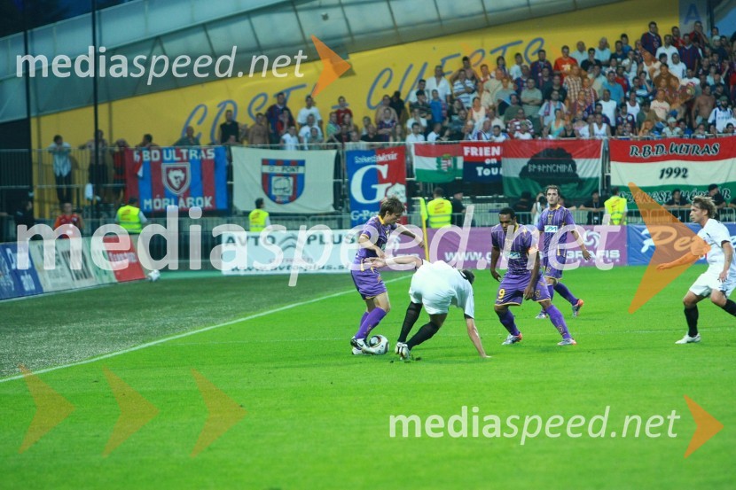 Nogometaši NK Maribor in NK VideotonNK Maribor - Videoton, 3. krog kvalifikacij za Ligo Europa