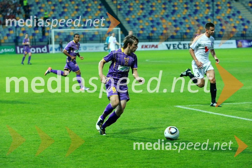 Dejan Mezga, nogometaš NK MariborNK Maribor - Videoton, 3. krog kvalifikacij za Ligo Europa