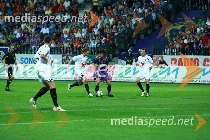 Armin Bačinović, nogometaš NK Maribor in nogometaši NK VideotonNK Maribor - Videoton, 3. krog kvalifikacij za Ligo Europa