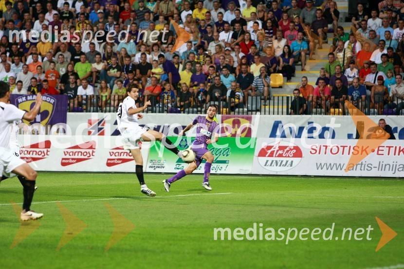 Nogometaša NK Videoton in NK MariborNK Maribor - Videoton, 3. krog kvalifikacij za Ligo Europa