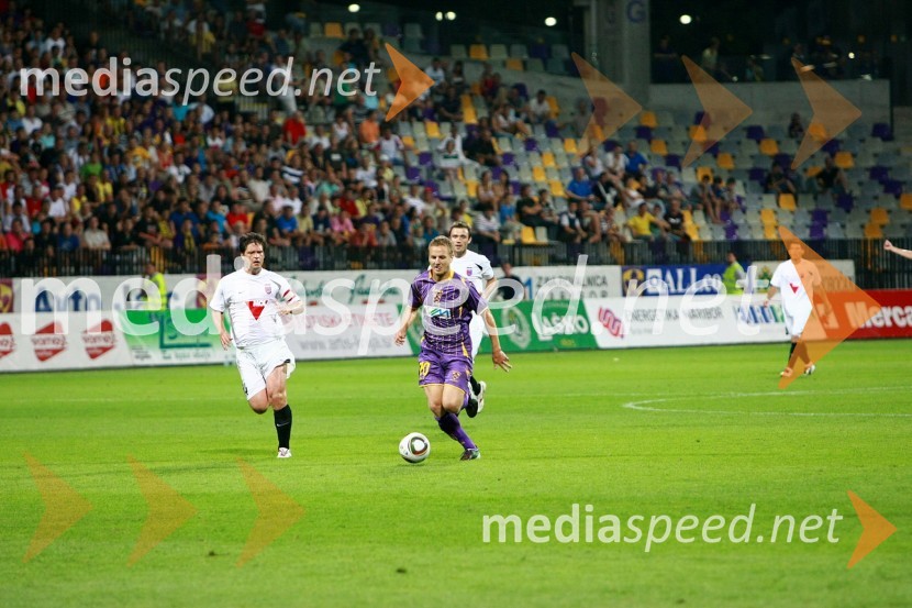 Aleš Mertelj, nogometaš NK Maribor in nogometaši NK VideotonNK Maribor - Videoton, 3. krog kvalifikacij za Ligo Europa