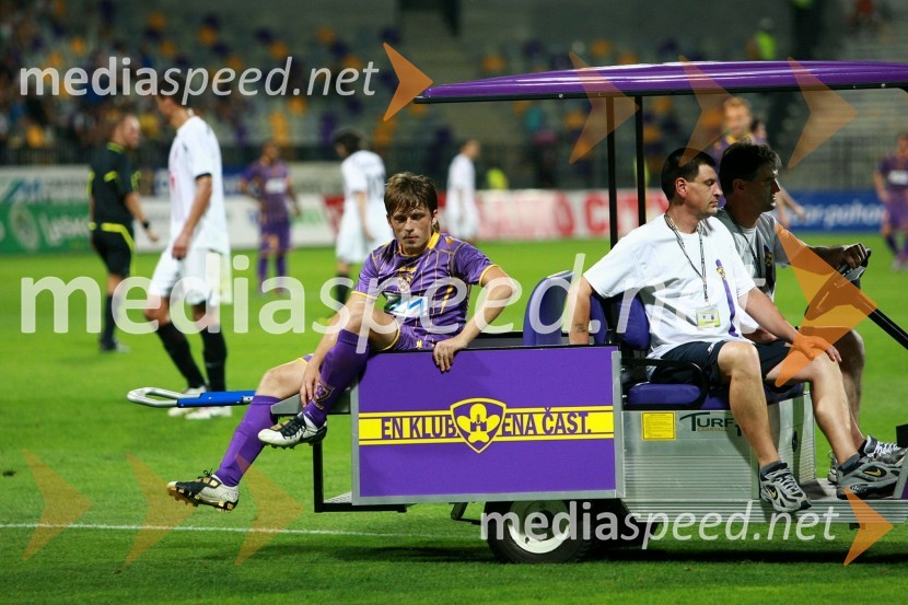Dejan Mezga, nogometaš NK MariborNK Maribor - Videoton, 3. krog kvalifikacij za Ligo Europa