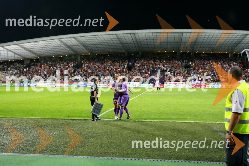 Dalibor Volaš in Dragan Jelić, nogometaša NK MariborNK Maribor - Videoton, 3. krog kvalifikacij za Ligo Europa