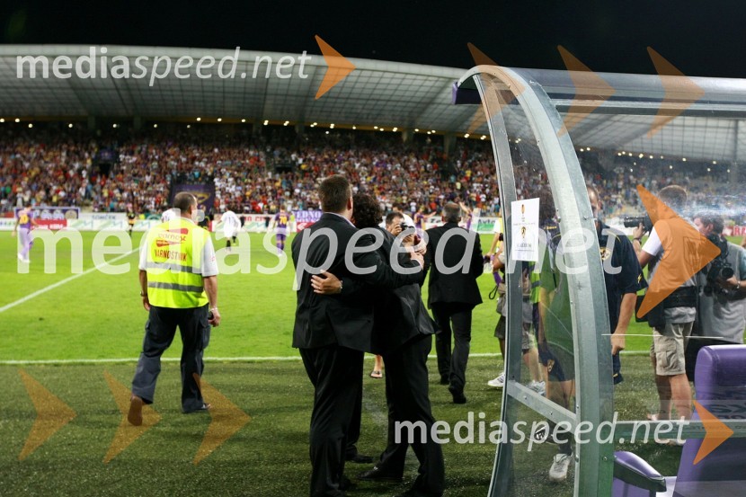 ... in Zlatko Zahovič, športni direktor NK MariborNK Maribor - Videoton, 3. krog kvalifikacij za Ligo Europa