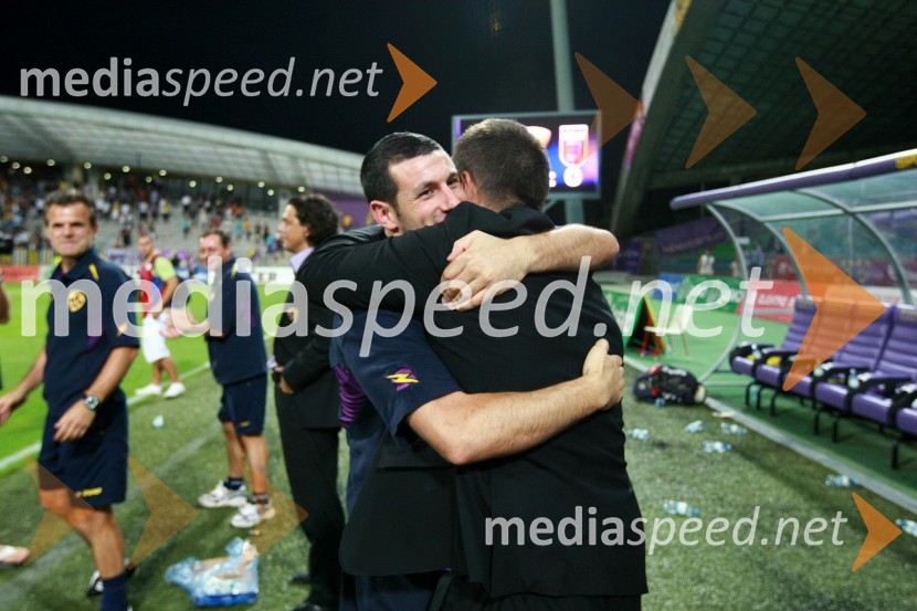 Zlatko Milišić, fizioterapevt NK Maribor in ...NK Maribor - Videoton, 3. krog kvalifikacij za Ligo Europa