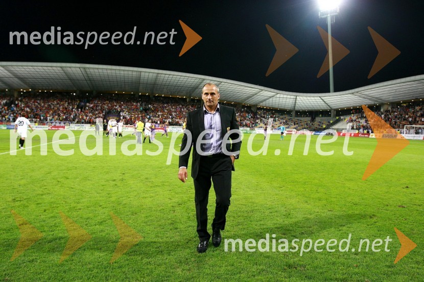 Darko Milanič, trener NK MariborNK Maribor - Videoton, 3. krog kvalifikacij za Ligo Europa