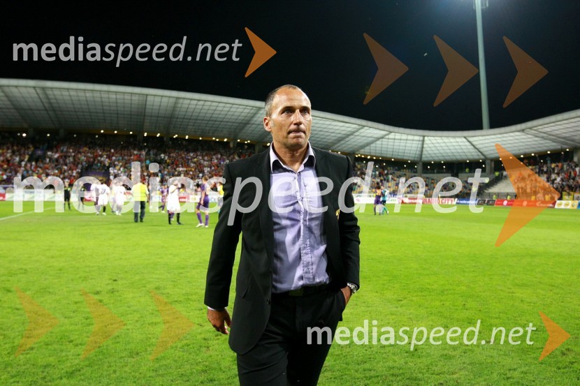 Darko Milanič, trener NK MariborNK Maribor - Videoton, 3. krog kvalifikacij za Ligo Europa
