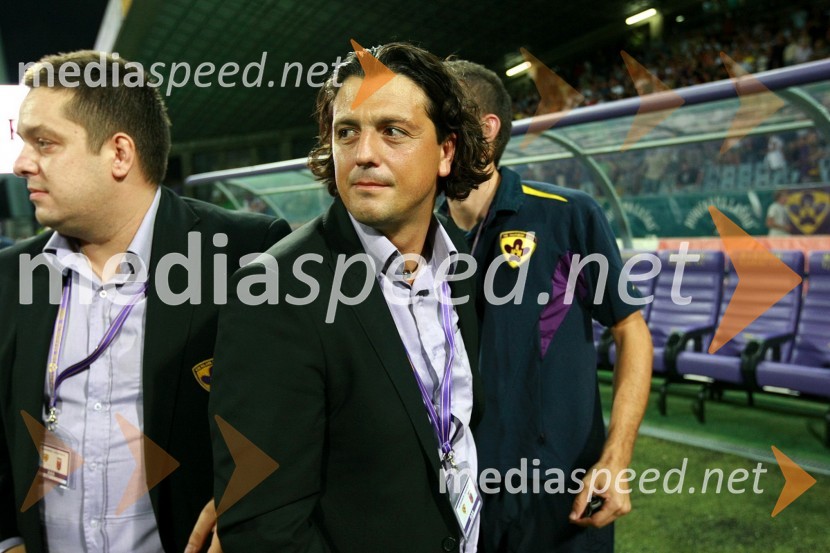 Zlatko Zahovič, športni direktor NK MariborNK Maribor - Videoton, 3. krog kvalifikacij za Ligo Europa