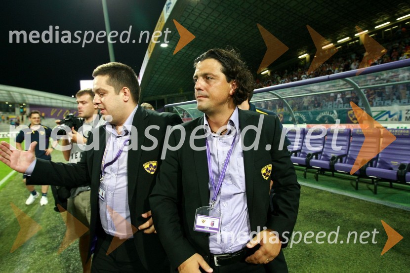 ... in Zlatko Zahovič, športni direktor NK MariborNK Maribor - Videoton, 3. krog kvalifikacij za Ligo Europa