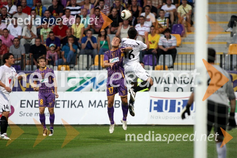 Dejan Mezga in Dalibor Volaš, nogometaša NK MariborNK Maribor - Videoton, 3. krog kvalifikacij za Ligo Europa