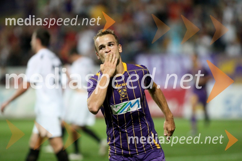 Dalibor Volaš, nogometaš NK MariborNK Maribor - Videoton, 3. krog kvalifikacij za Ligo Europa