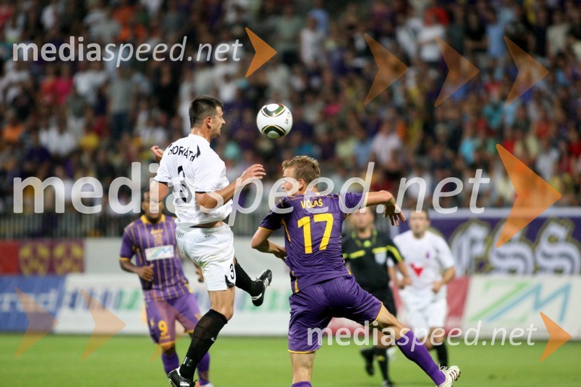 Nogometaš NK Videoton in Dalibor Volaš, nogometaš NK MariborNK Maribor - Videoton, 3. krog kvalifikacij za Ligo Europa