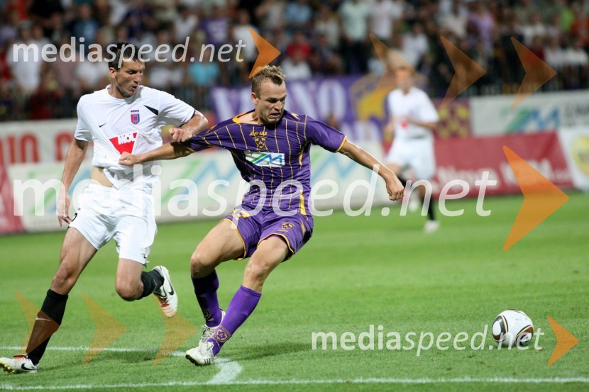 Nogometaš NK Videoton in Dalibor Volaš, nogometaš NK MariborNK Maribor - Videoton, 3. krog kvalifikacij za Ligo Europa