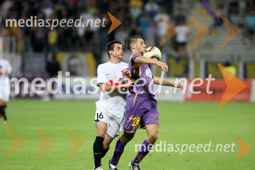 Nogometaš NK Videoton in Mitja Viler, nogometaš NK MariborNK Maribor - Videoton, 3. krog kvalifikacij za Ligo Europa