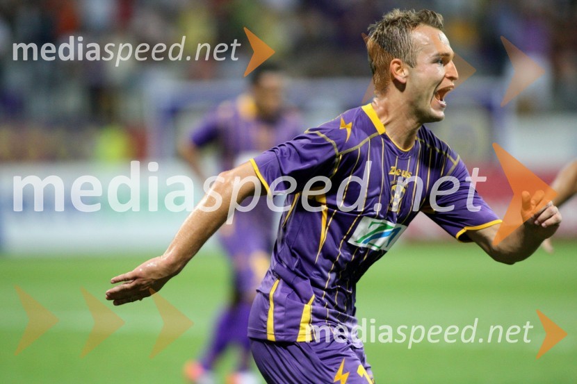 Dalibor Volaš, nogometaš NK MariborNK Maribor - Videoton, 3. krog kvalifikacij za Ligo Europa