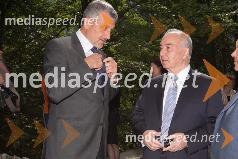 ... in Doku Zavgaev, ruski veleposlanik v SlovenijiSpominska slovesnost ob Ruski kapelici