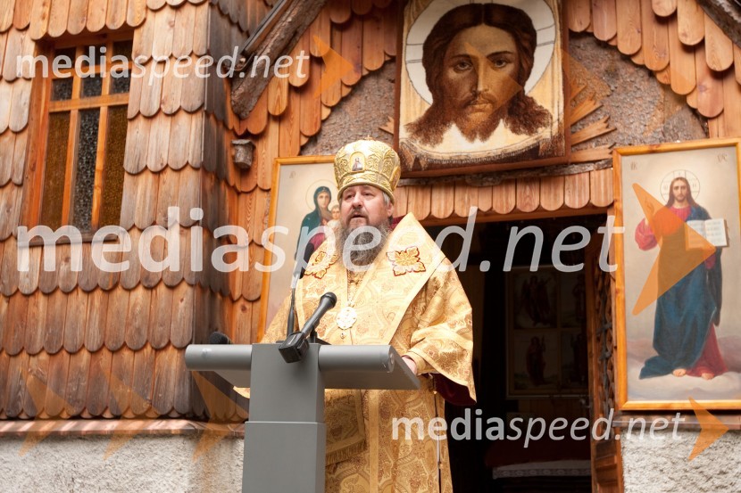 arhiepiskop Poltavski in Mirgorodski FilipSpominska slovesnost ob Ruski kapelici