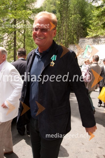 Janez Škrabec, direktor podjetja Riko d.o.o.Spominska slovesnost ob Ruski kapelici