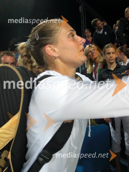 Ana Čakvetadze, teniška igralkaSlovenia Open 2010, finale