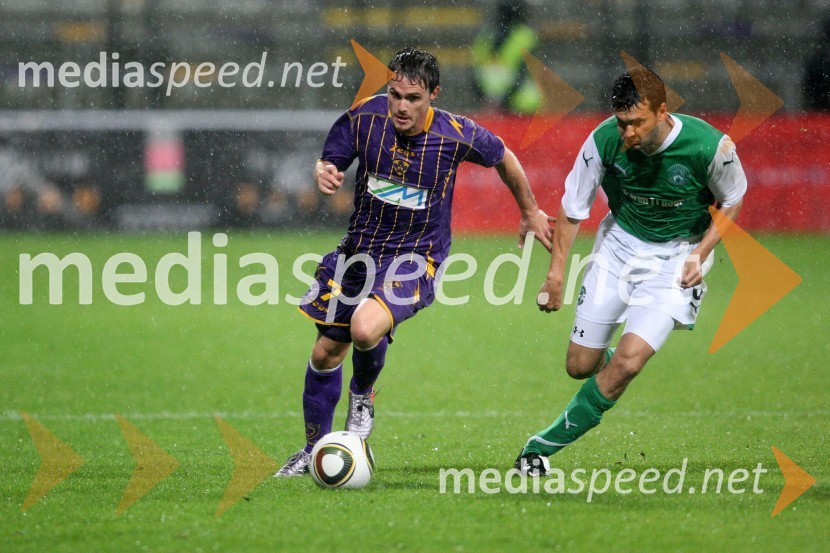Aleš Mejač, nogometaš NK Maribor in nogometaš Hibernian FCNK Maribor - Hibernian, 3. krog kvalifikacij za ligo Europa