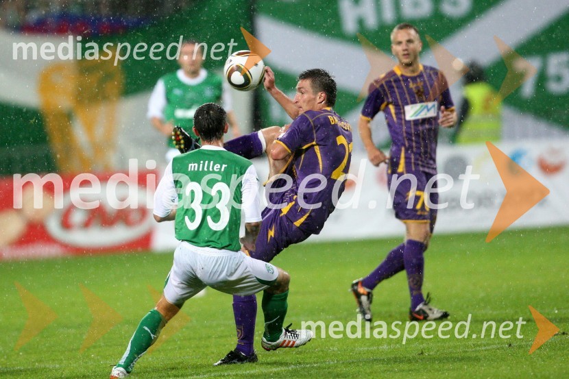 Nogometaš NK Maribor in Hibernian FCNK Maribor - Hibernian, 3. krog kvalifikacij za ligo Europa