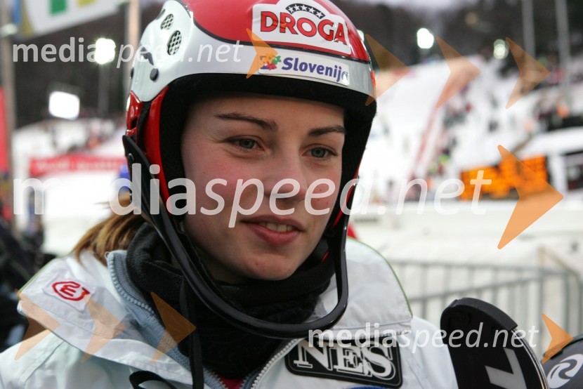 Smučarka Tina MazeTina Maze, smučarka