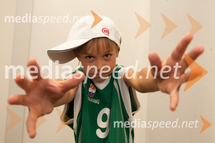 Otton ZajecŠportni park Stožice, otvoritvena košarkarska tekma Slovenija : Španija