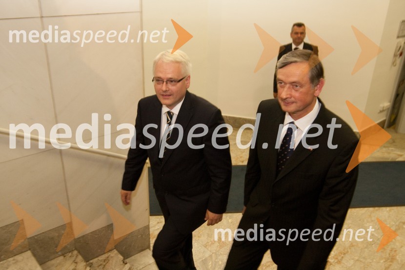 	dr. Ivo Josipović, predsednik Republike Hrvaške in dr. Danilo Türk, predsednik Republike SlovenijeFestival Ljubljana: koncert Mariinskega gledališča iz Sankt Petersburga