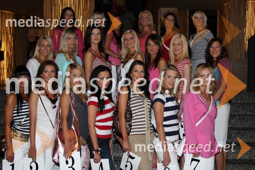 Polfinalistke za Miss Slovenije 2006Miss Slovenije 2006, polfinale