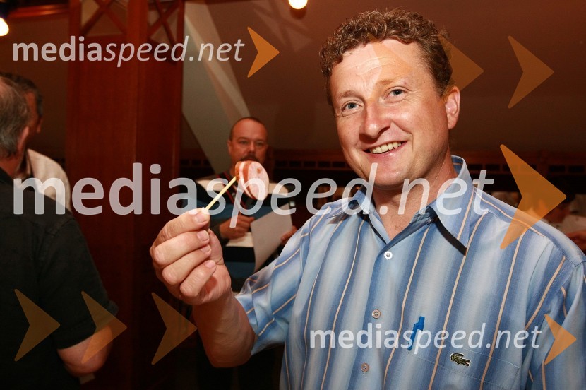 Danilo Steyer, predsednik Združenja družinskih vinogradnikov vinarjev Slovenije2. festival Kranjske klobase